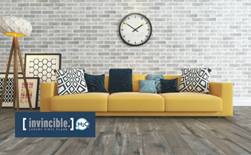 Invincible H2O vinyl plank flooring